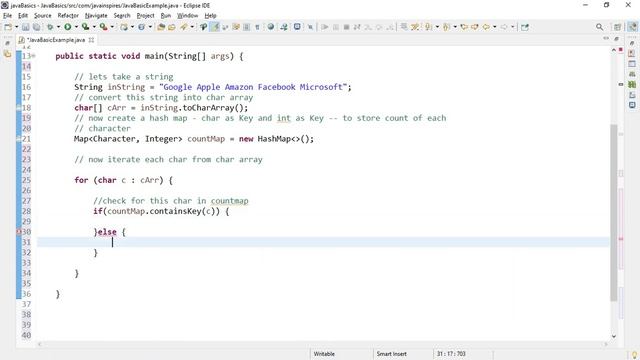 How To Count Occurrences Of Each Character In a String In Java | Java Basic Examples | Java Inspire смотреть онлайн