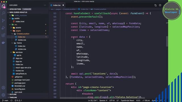 Aula #10 - Navegar entre rotas na SPA React - Iniciando em Front-end com ReactJS e Typescript смотреть онлайн
