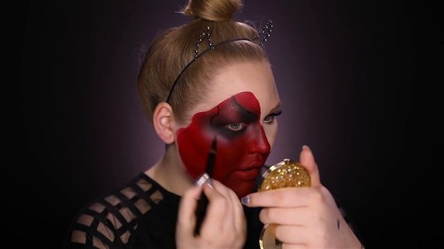DEMON - Pulled Up Skin Halloween Makeup Tutorial смотреть онлайн