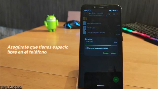 Como DESCOMPRIMIR PAYLOAD.BIN usando tu Móvil | Como Extraer BOOT.IMG Sin usar un PC смотреть онлайн