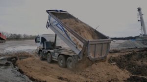 Самосвал Sitrak HOWO C7H / Обзор / Выполнение задач / Аренда спецтехники / ТрансБуд ТБК