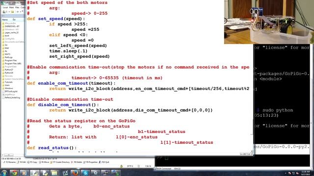 Programming Robot Basics - Robotics with Python Raspberry Pi and GoPiGo p.3 смотреть онлайн