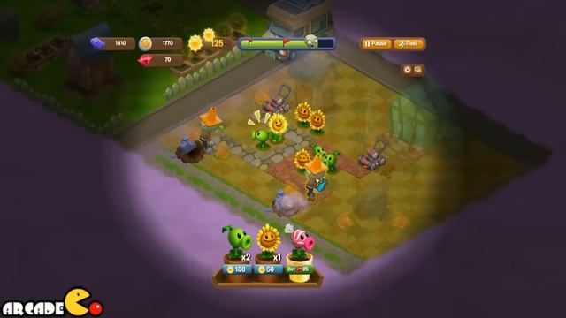 Plants vs Zombies Adventure - NEW PLANT UNLOCKED PVZ on Facebook Walkthrough Part 2 смотреть онлайн