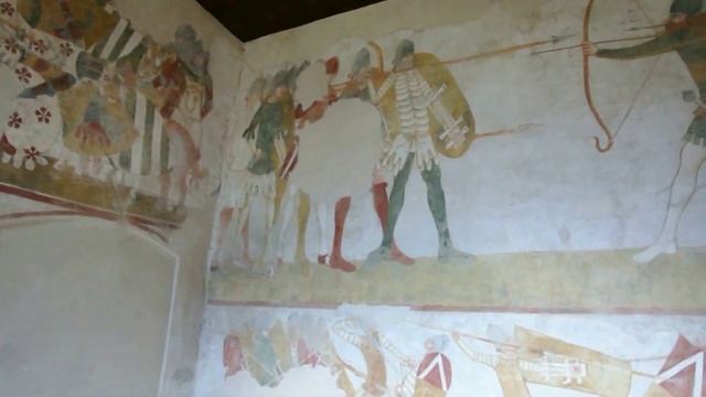 Castello di Avio o Sabbionara Schloß Aue (Trentino Alto Adige) Interni - Sale affrescate - videomix смотреть онлайн