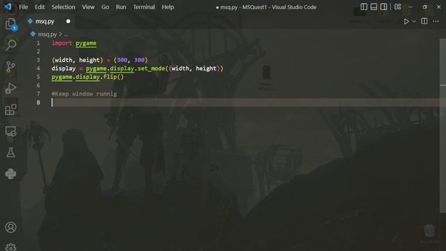How to get a #pygame window running in #vscode смотреть онлайн