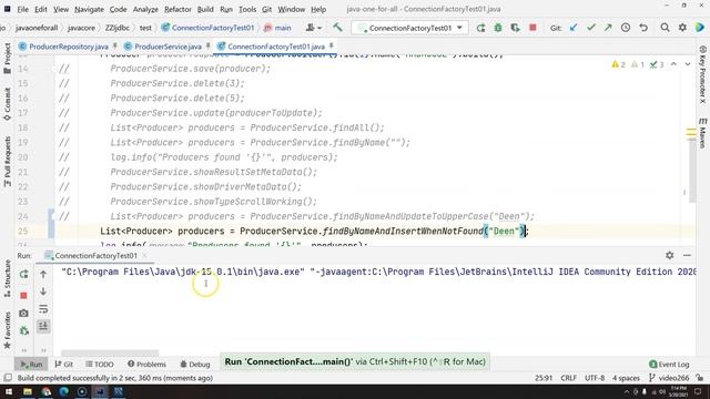267 - JDBC pt 16 - Inserting and Deleting rows with ResultSet смотреть онлайн