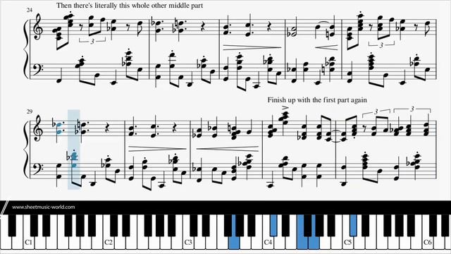 Heart and Soul 1938 - Hoagy Carmichael - (FREE Sheets + Piano Tutorial) Cover Piano Heart and Soul смотреть онлайн