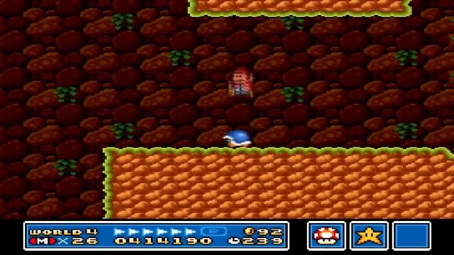 Super Mario Bros 3 World 4 Level 3 смотреть онлайн