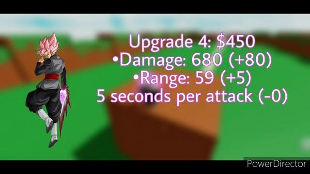 Goku Black Rosé FanMade| All Star Tower Defense| Roblox смотреть онлайн