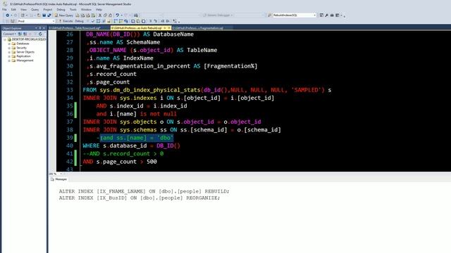 SQL Table Row Count смотреть онлайн