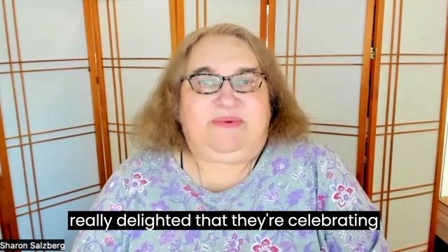 Sharon Salzberg's invitation to Metamorphosis on November 9th, 2023 in New York City смотреть онлайн