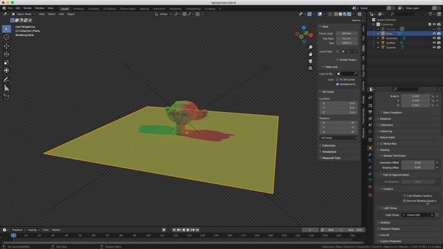 Light groups in Blender 3.2 Alpha смотреть онлайн