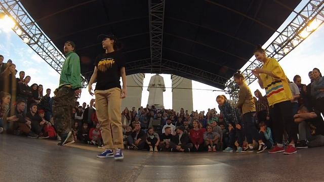 Brooklyn vs 123 | 1:8 | hip hop | PRODVIZENIE | CHELYABINSK | 05 09 15 - #bboy #bgirl #breakdance смотреть онлайн