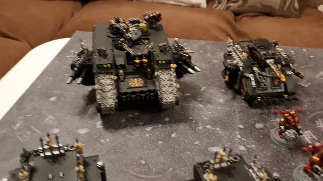 Chaos Space Marine Black Legion Army Showcase смотреть онлайн