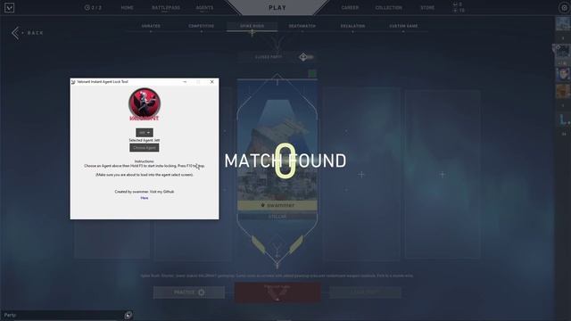 (OUTDATED) Valorant Instant Agent Lock Tool (FREE AND UNBANNABLE) (2026) смотреть онлайн