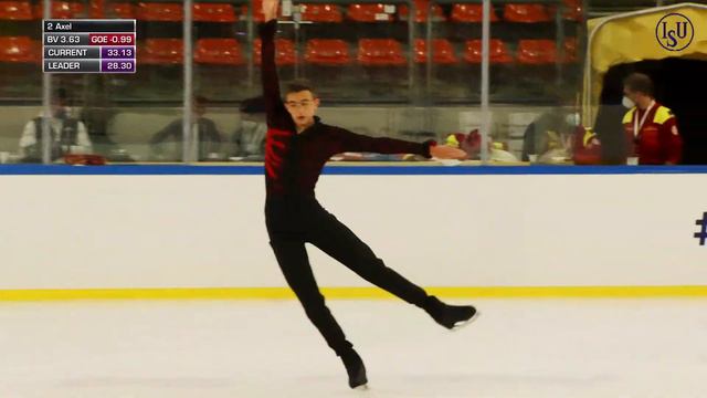Pablo GARCIA ESP | MEN FREE SKATING | Linz 2021 #JGPFigure смотреть онлайн