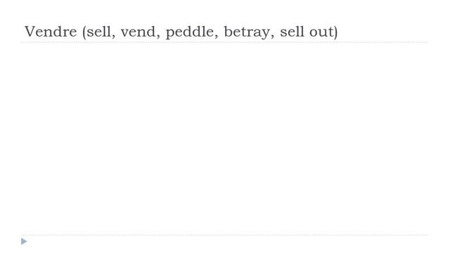 Learn French Conjugation I Conditionnel Présent I Vendre (sell, vend, peddle, betray, sell out) смотреть онлайн