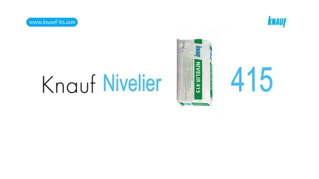 Knauf Nivellierspachtel 415 смотреть онлайн