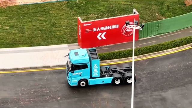 Новый завод ? по производству тягачей ? SANY / New ? SANY truck factory ? смотреть онлайн