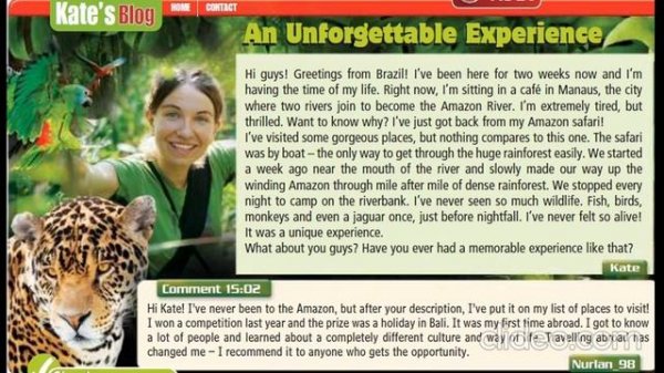 Excel 7 Module 3 An Unforgettable Experience