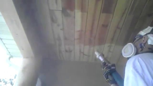 Очистка деревянного потолка от лака смотреть онлайн