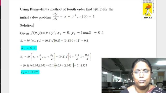 Runge Kutta method смотреть онлайн