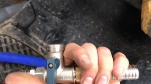 Кран печки газель. Кран отопитель газель салонный. Переделка электрокрана под сантехнику