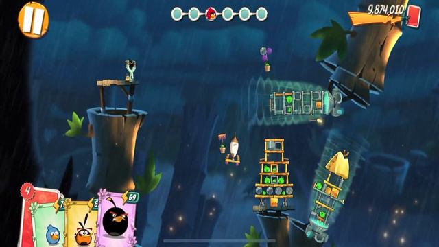 Angry Birds 2 Zeta Boss | Daily Challenge Today With Bubbles | 4-5-6 Room | Gameplay Ep104