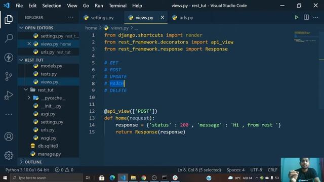Difference between GET, POST, PATCH method смотреть онлайн