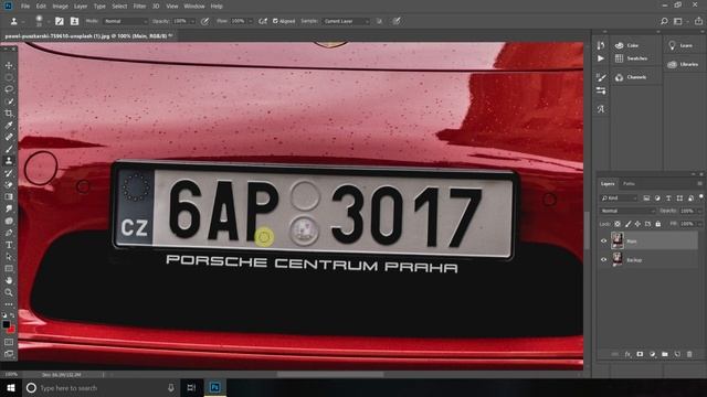 How To Remove A Number Plate in Adobe Photoshop | #Photoshop смотреть онлайн