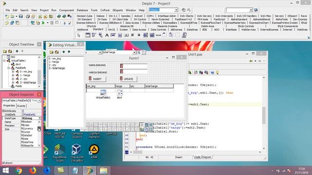 INSERT UPDATE VIRTUAL TABLE IN DELPHI 2 смотреть онлайн
