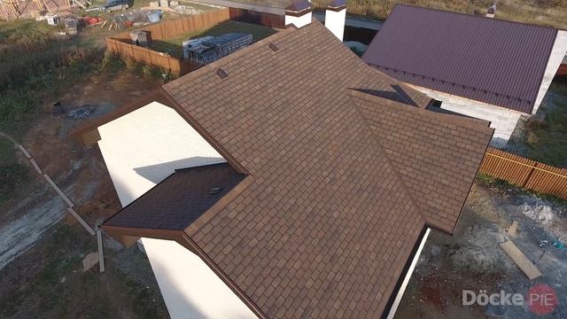 Мягкая кровля Döcke PIE (Дёке ПАЙ) PREMIUM ЖЕНЕВА Арахис смотреть онлайн