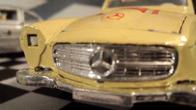 Mercedes Benz 1959 190 SL & 1954 300 SL Diecast Welly смотреть онлайн