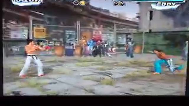 Tekken Tag Tournament Jin Kazama and Kazuya vs Eddy Gordo and Hwoarang смотреть онлайн