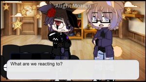 •||• Michael Afton and William Afton react to something •||• Michael Afton Angst •||•