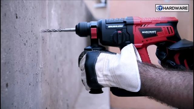 Worcraft CRH-S20LIB Cordless Brushless Combination Rotary Hammer смотреть онлайн