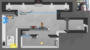 Прохождение всех уровней Portal: The Flash Version