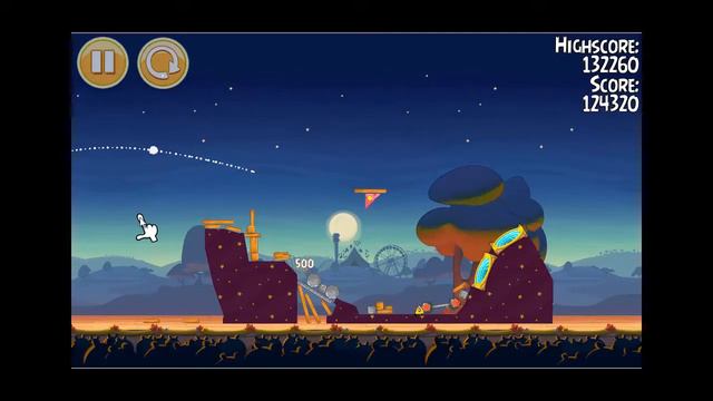 Angry Birds Seasons :: Season 3 :: Abra-Ca-Bacon :: Bonus Level 3 :: 3 Stars смотреть онлайн