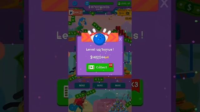 Bowling Idle Game play walkthrough смотреть онлайн