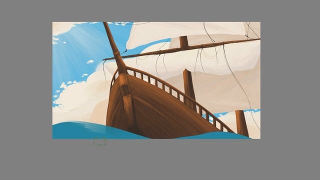 Drawing Fantasy Pirates | WE SAIL TO OPHIR | Speedpaint