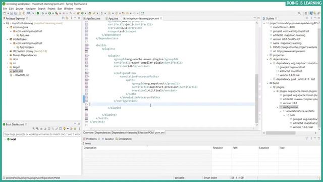 002 - Learning Mapstruct - POM file Update смотреть онлайн
