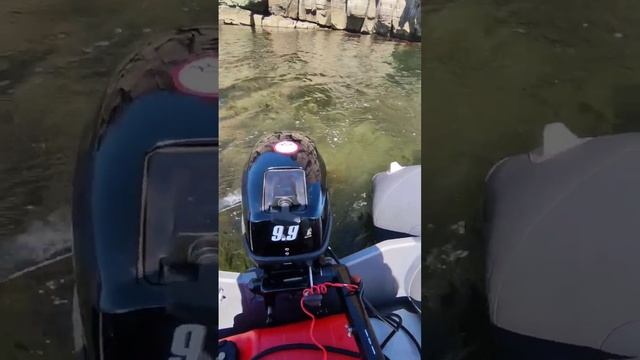 X-RIVER ROCKY 375 +MARINE ROCKET 9.9 #тобизина #marinerocket смотреть онлайн