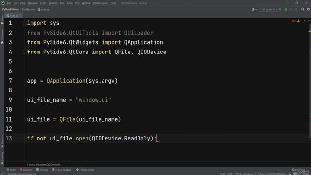 09.eground org 7 Load UI File in PySide6 смотреть онлайн