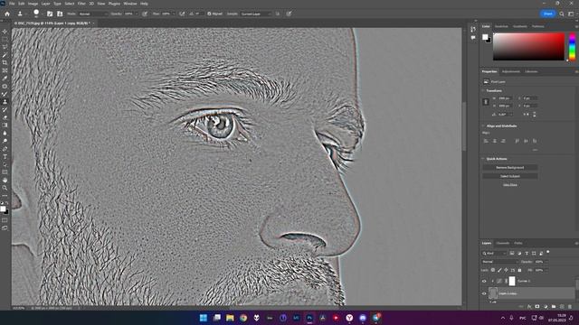 Частотное разложение | Frequency Separation | Photoshop tutorial смотреть онлайн