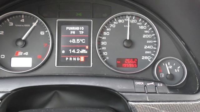 Audi S4 B6 Acceleration 0-160 смотреть онлайн