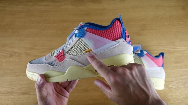 Legit Vs Fake Jordan 4 X Union. Originali & False