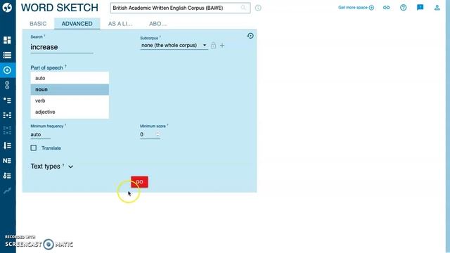 Basic Sketch Engine functionality смотреть онлайн