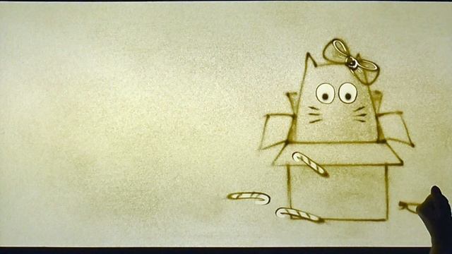 Песочное шоу. Открытка Вики смотреть онлайн