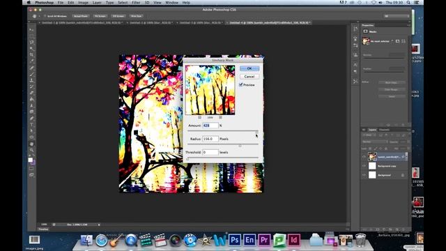 Creating a Unsharp mask with a Gaussian blur смотреть онлайн