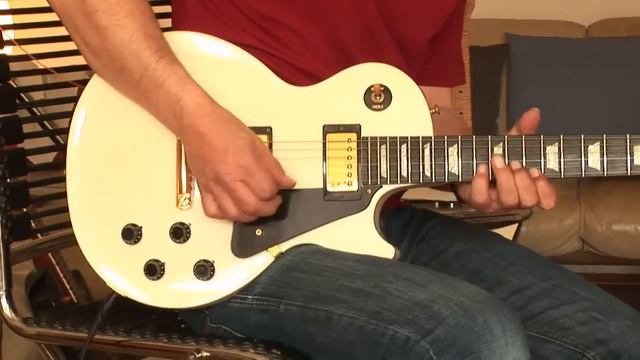1995 Gibson Les Paul Studio, white смотреть онлайн